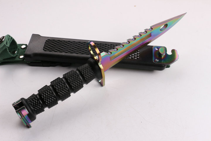 Upgraded version 95 colorful Titanium bayonet thorn UD404408
